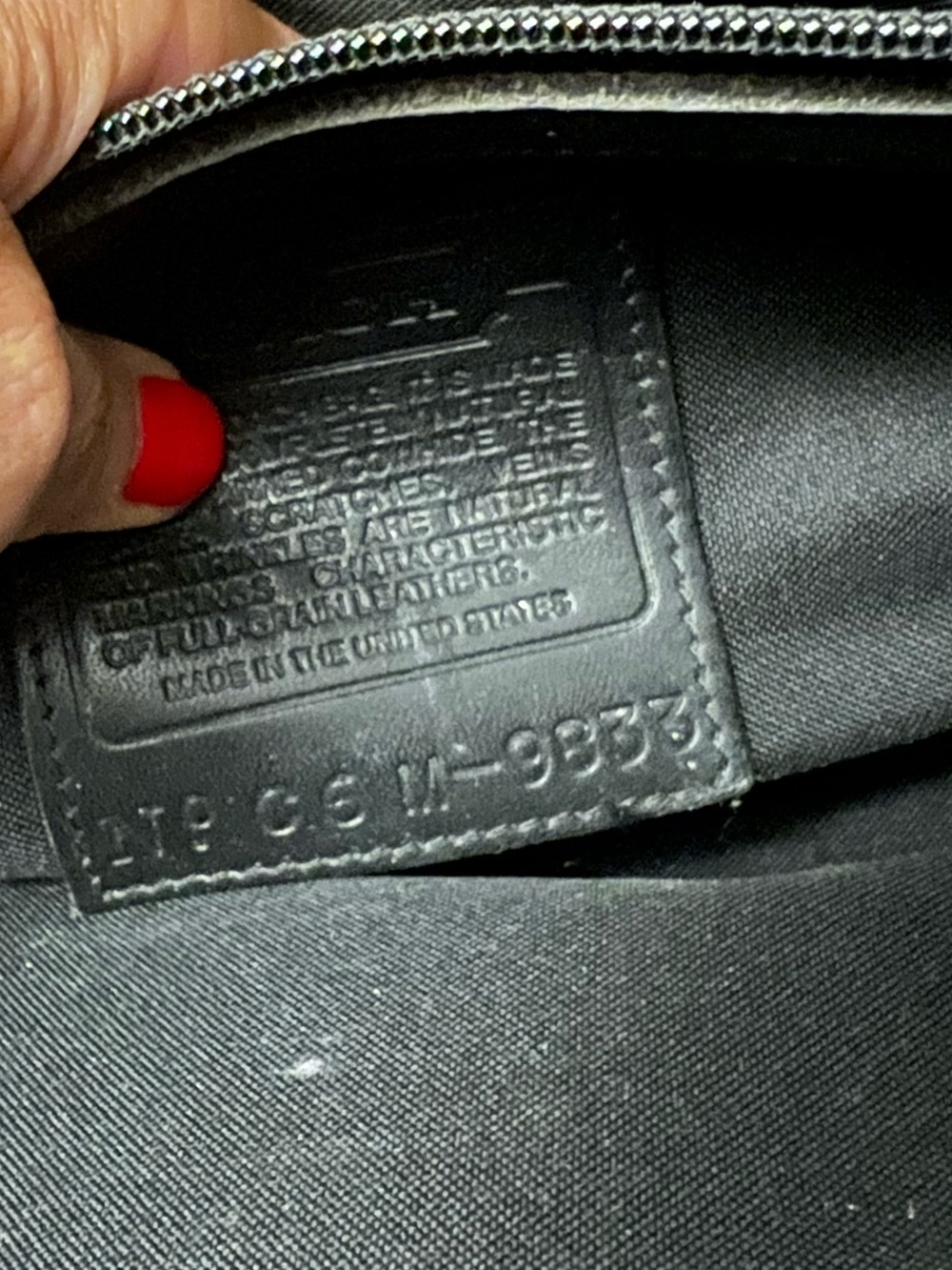 Vintage Coach International Clutch style 9833 - Picture 3 of 14